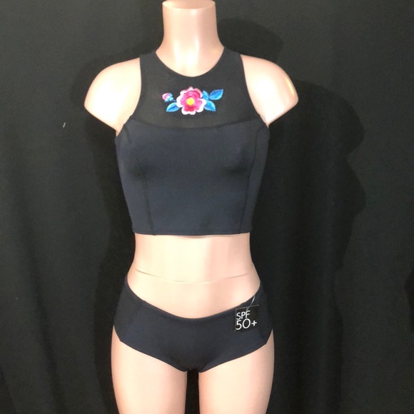 NWT CYNTHIA ROWLEY Long Line Scuba Bikini Swim - Picture 4 of 8